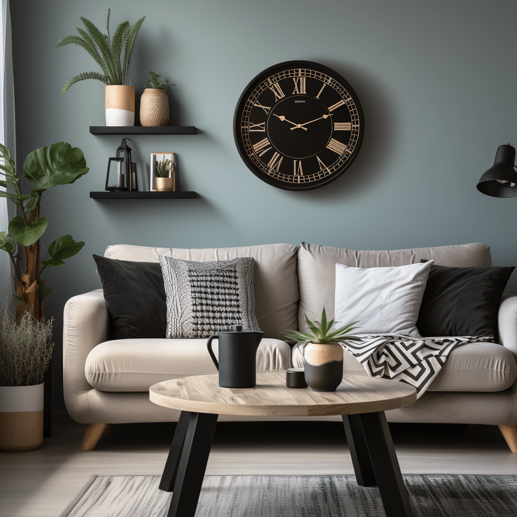 šedá pohovka do obýváku - praktické materiály do bytu