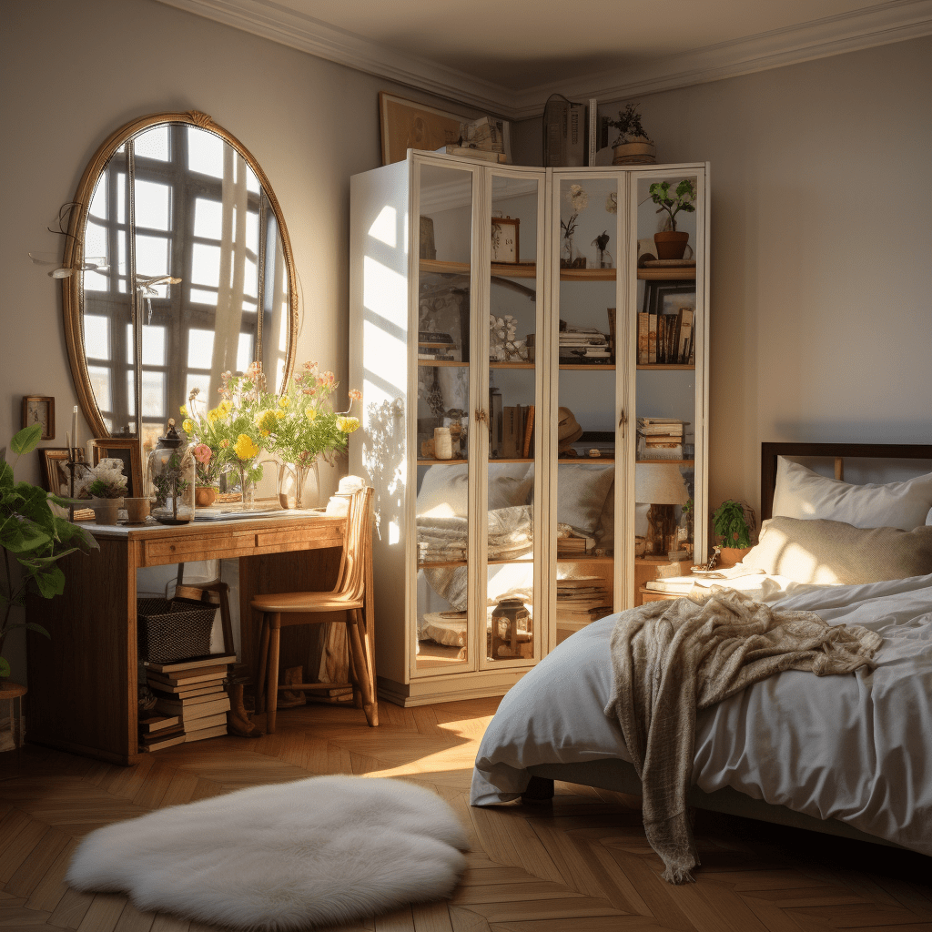 knihy na noční stolek