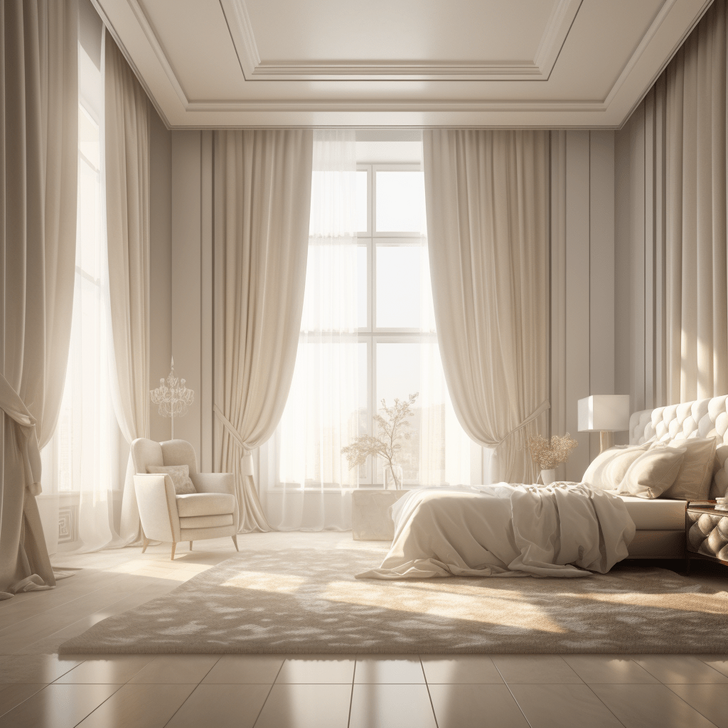 ložnice moderní luxusní interiér