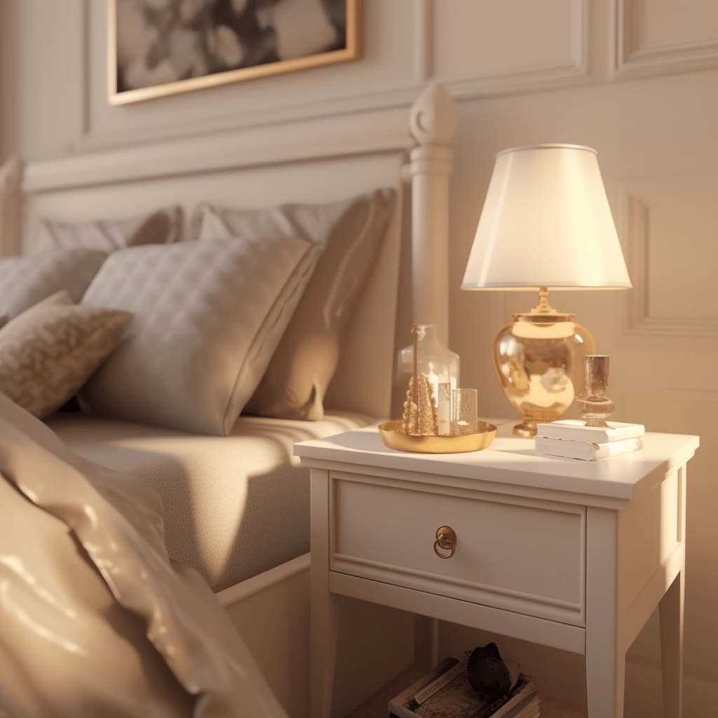 designový noční stolek