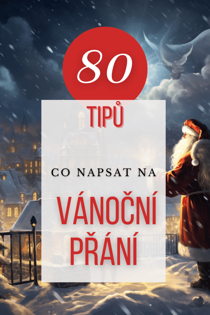 80 tipů co napsat na vánoční přání
