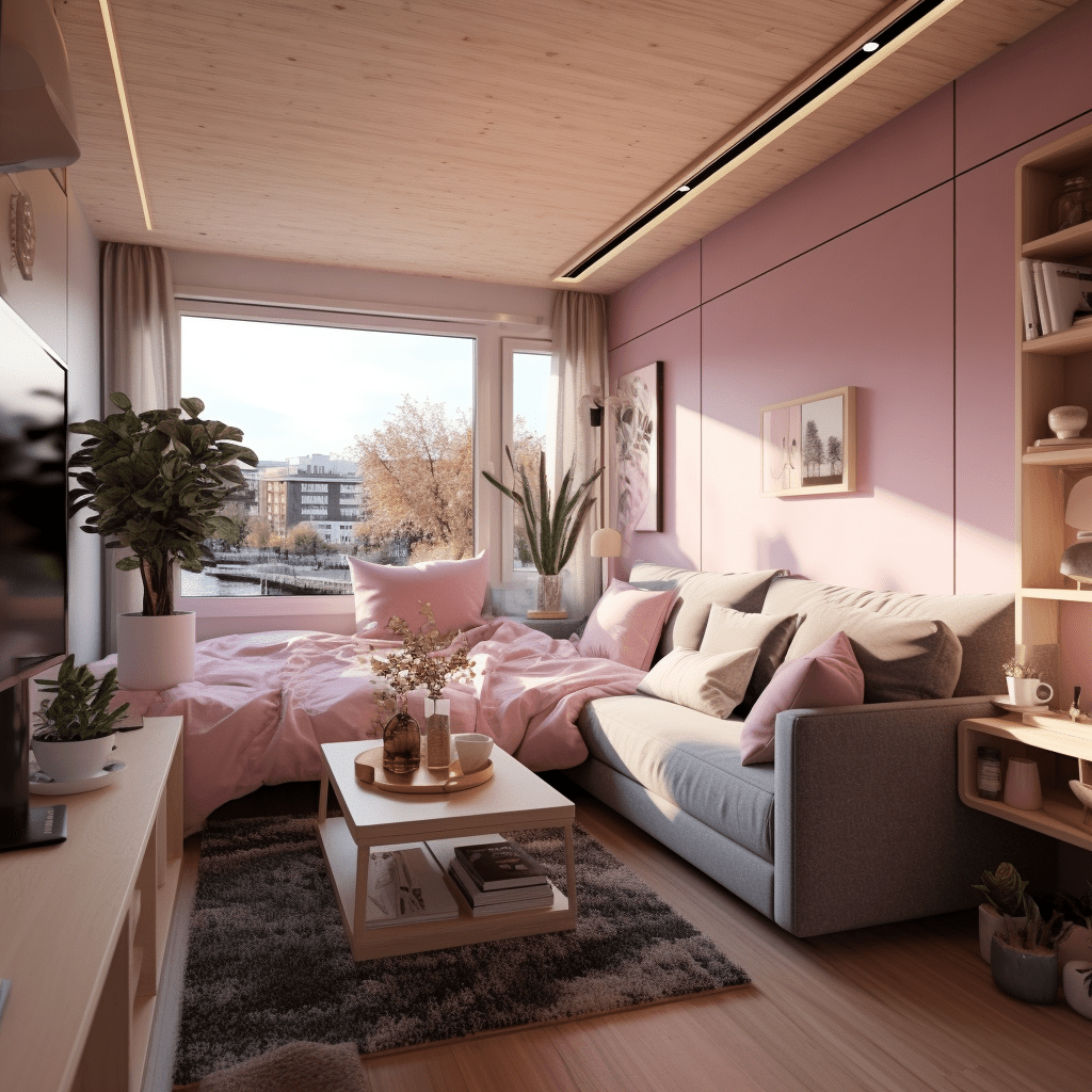 propojení ložnice s obývákem