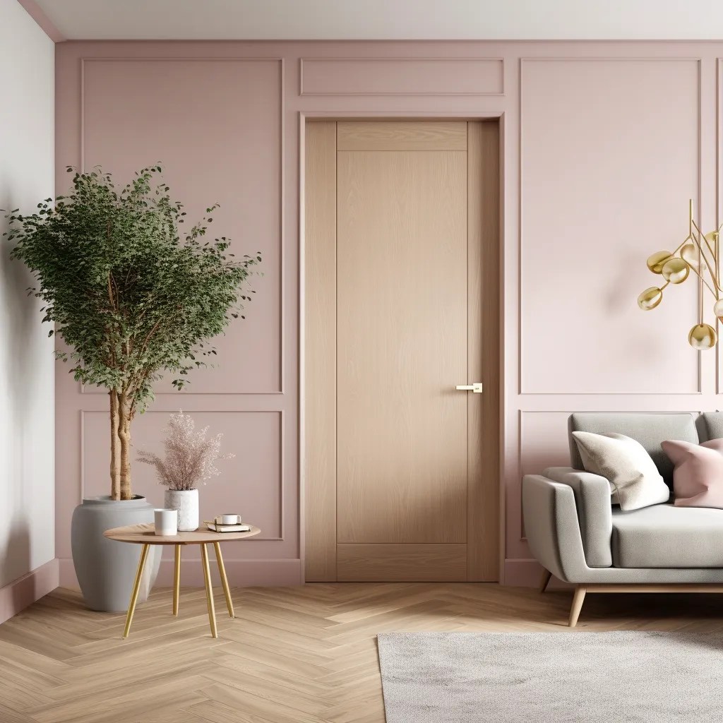 světlé dveře přírodní inspirace