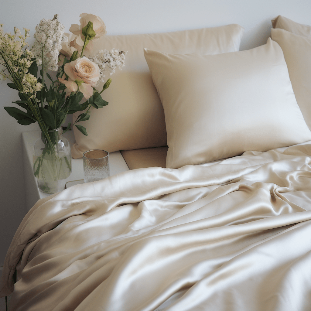 hedvábné prostěradlo