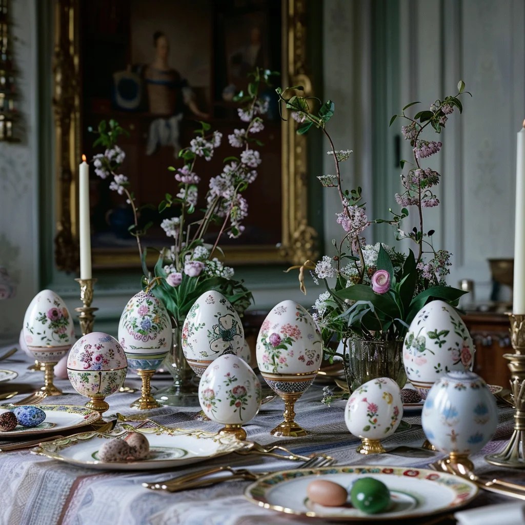 porcelánové vejce Royal copenhagen