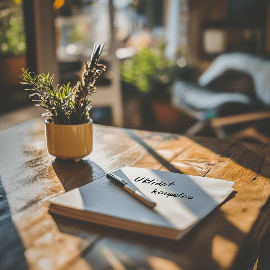 seznam úkolů na jarní úklid